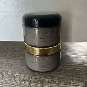 D’or 24K salt scrub and body butter